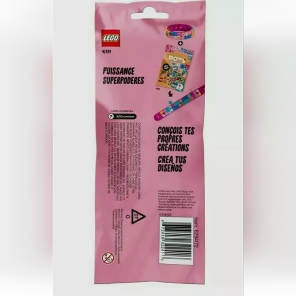 LEGO DOTS Power Bracelet DIY Creative Craft Bracelet Kit for Kids 41919 - Picture 2 of 3